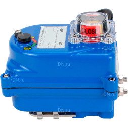 Электропривод четвертьоборотный QT-N-003EM-O1-12VDC-У1 blue 12В