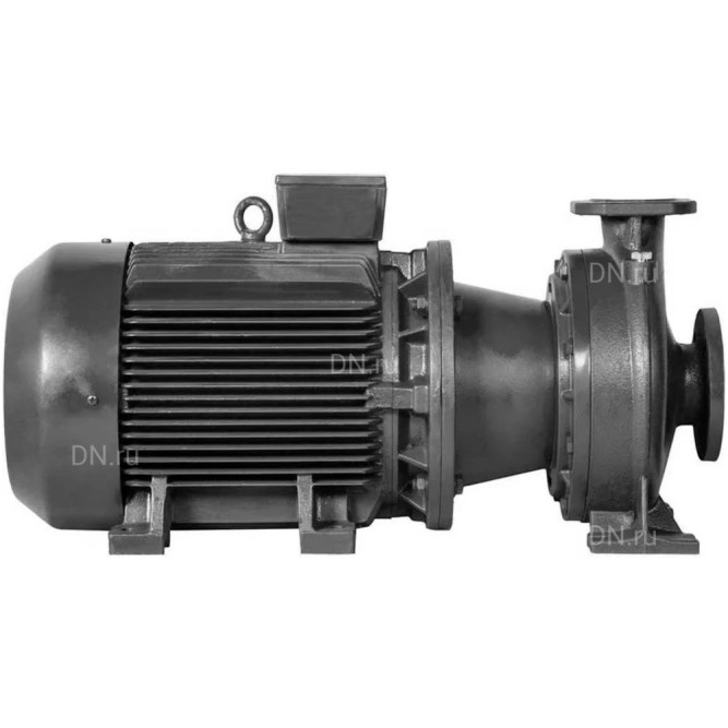Насос центробежный, консольно-моноблочный КМ80-65-160/2-С-АИР220/380/2-7,6 горизонтальный, корпус - чугун, мощность - 7.5кВт, напор - 32м, производительность - 833л/мин, 220/380В, с электродвигателем в Уфе