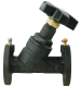 Клапан балансировочный VB1431V-F Ду15 Ру16 чугунный, фланцевый, с ниппелями