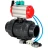 Кран шаровой BV4242E-FP-GRM-ISO Дн80 Ру10 полнопроходной, корпус - НПВХ, шар - НПВХ, уплотнение - EPDM, с пневмоприводом PA-SA-065, пневмораспределителем 4V320-10 AC220V и магнитным переключателем ALS200D в Уфе