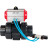 Кран шаровой BV4242E-FP-GRM-ISO Дн20 Ру10 полнопроходной, корпус - НПВХ, шар - НПВХ, уплотнение - EPDM, с пневмоприводом PA-DA-052 и пневмораспределителем 4V320-08 AC220V в Уфе